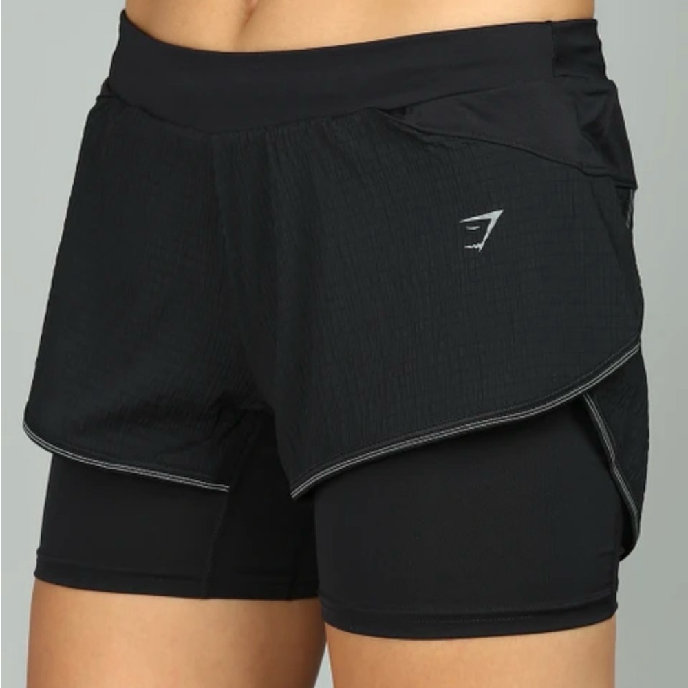Gymshark /// Women’s Speed 2 in 1 Shorts -  Layered Running Shorts